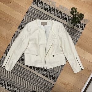 Banana Republic Cream Women's Blazer